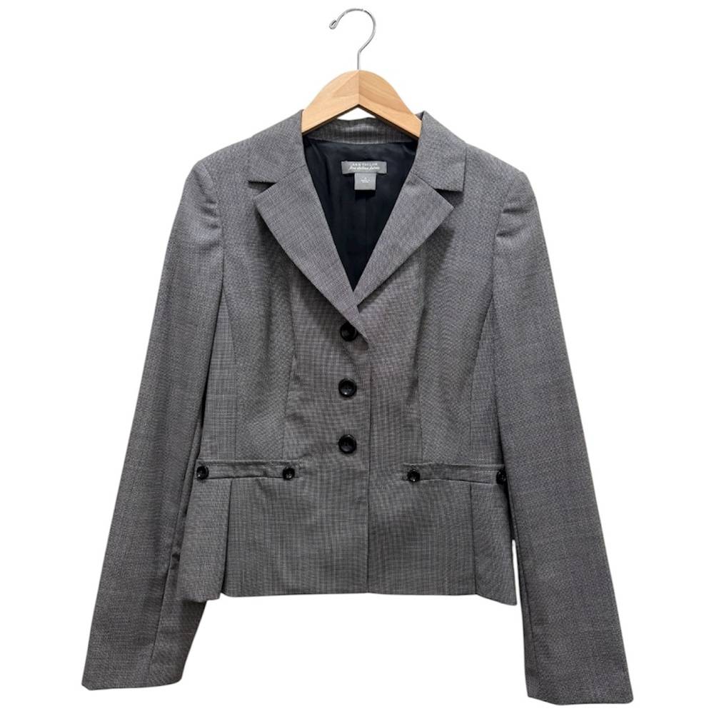 Ann Taylor Gray Women's Blazer